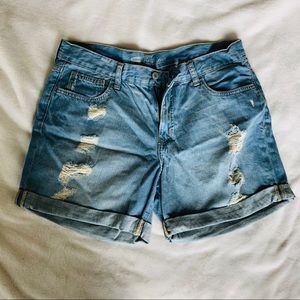 Old Navy Boyfriend Jean Shorts SZ 10